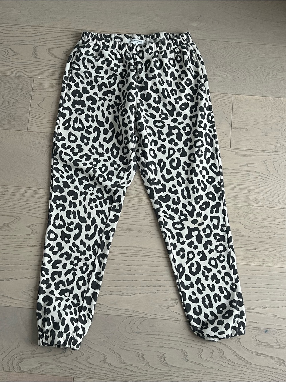 Grayson Threads Black & Cream Leopard Print Pants